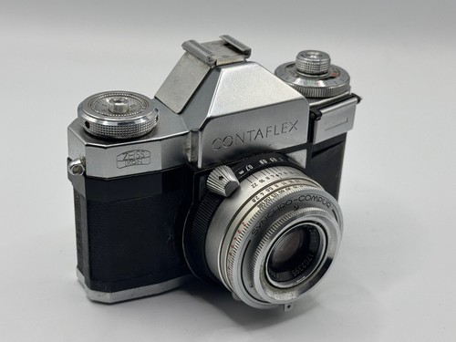 Zeiss Ikon Contaflex IV 864/24 Film Camera Carl Ziess Tessar 2.8/50 lens Read