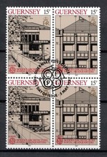 Timbre / STAMP  GUERNESEY  Y&T N° 391 et 392 NEUF** avec gomme oblitéré 1er Jour