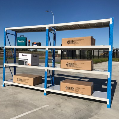3M Length Steel Warehouse Racks Storage Shelving Garage Shelf Racking ...