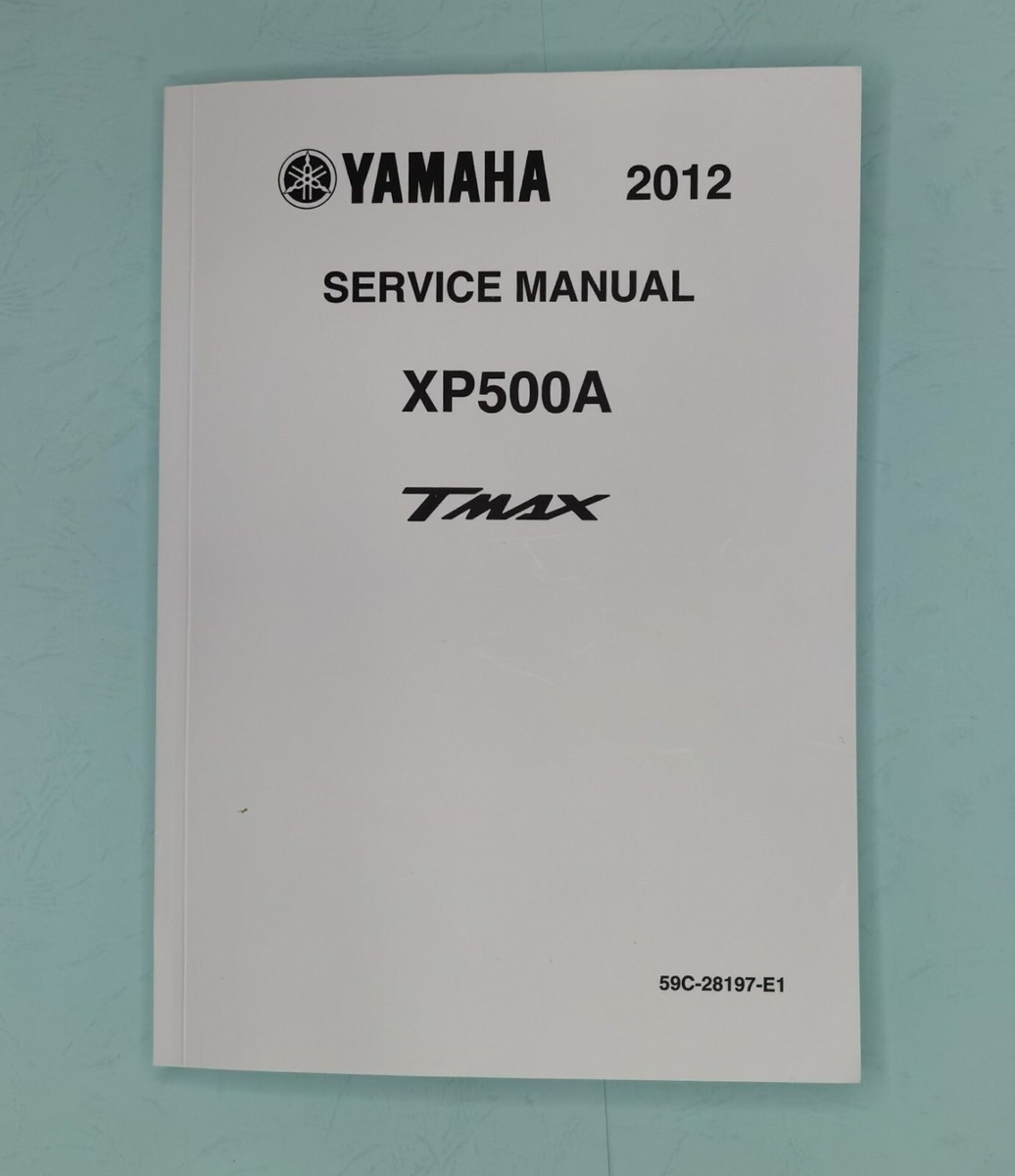 YAMAHA T-MAX 500 2012 SERVICE MANUAL PARTS CATALOGUE ONE SET