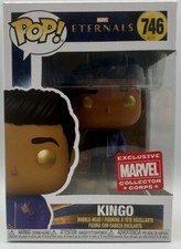 Funko Pop Kingo Marvel Collector Corps Eternals Bubble-Head Figurine #746 New