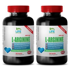 arginine capsules - L-Arginine 500mg 2 Bottle...