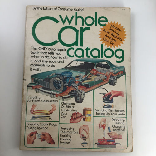 Catalogue de voitures entières du Guide du consommateur 1970 réparations économiques - Photo 1 sur 12