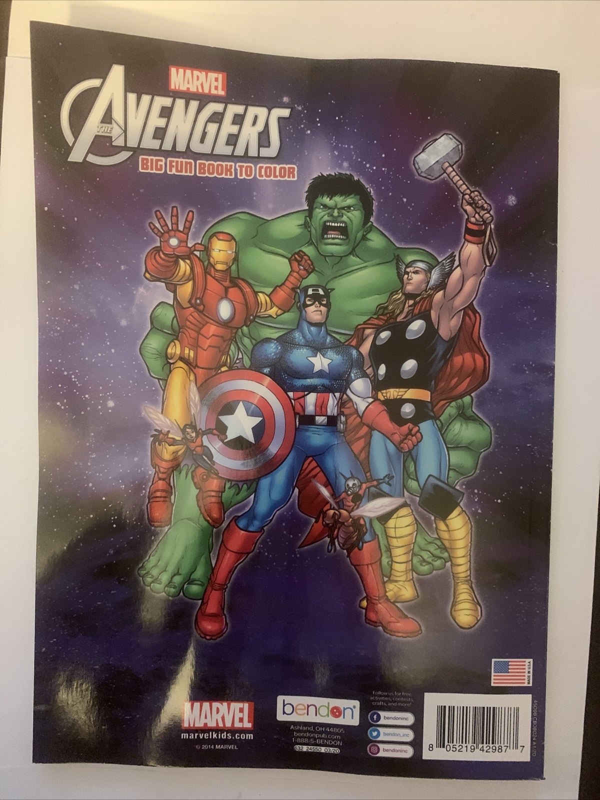 Marvel Avengers Jumbo Coloring & Activity Book - Unleashed - 80 page | eBay