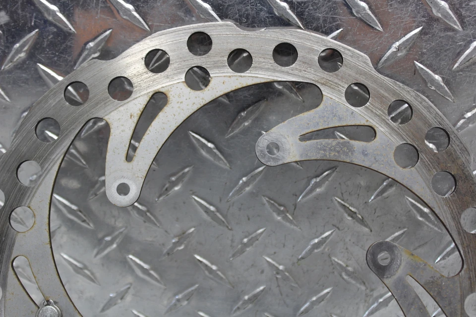 2005 KTM 525 EXC FRONT/REAR BRAKE DISC ROTORS FRONT-(3.08MM) REAR -(4.06MM) - Image 2 of 4