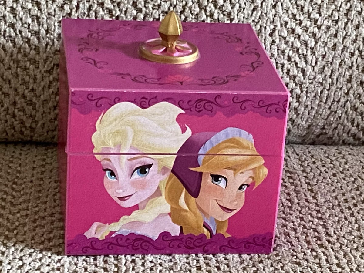 Music Box Frozen Plays Let It Go . 3 3 4 Square Size eBay