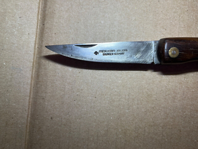 Vintage German Friedr Herder Abr Sohn Solingen Large Folding