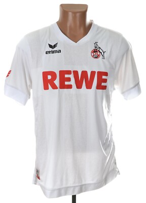 1. FC KOLN 2016/2017 HEIM FUSSBALLTRIKOT ERIMA GRÖSSE M ERWACHSENE