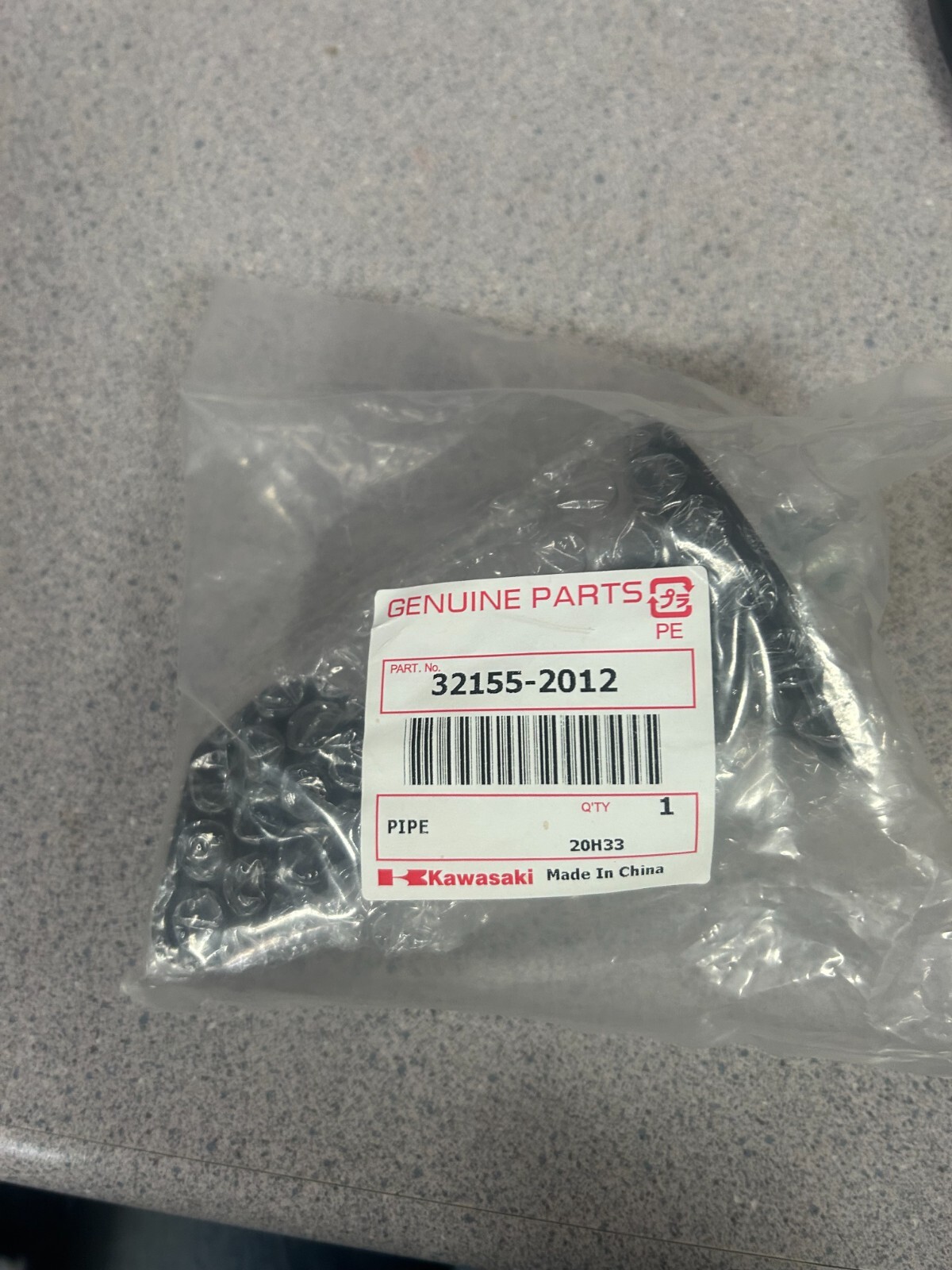 Kawasaki 32155-2012 Oil Filter Base and Pipe Replacement Part