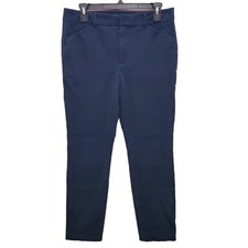 Tommy Hilfiger Women's Navy Slimming Pocket Technology Skinny Chino Pants Size 6