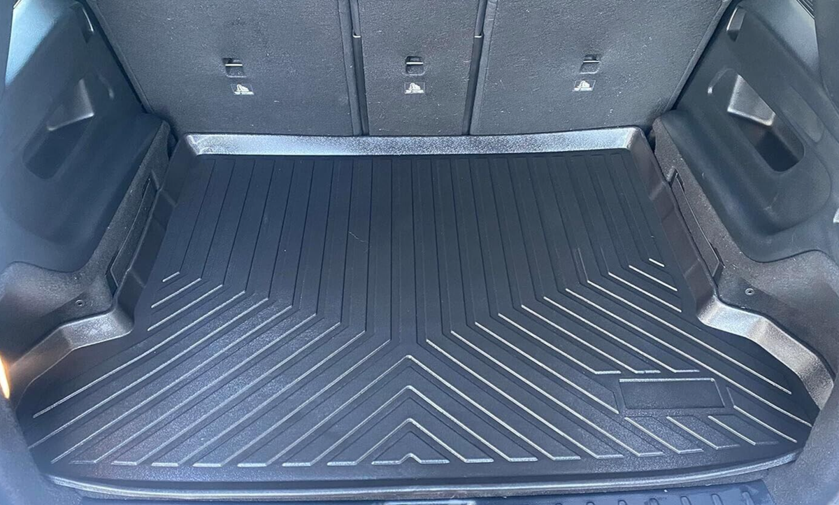 FROGUM ProLine 3D Gummimatte Exklusive Auto Kofferraummatte Kofferraumwanne für Mercedes-Benz GLB X247 ab 2019 | Bequemer Organiser | Die höchsten Kanten