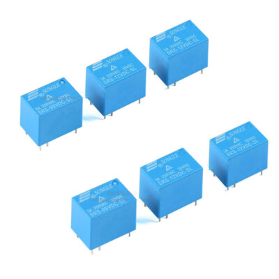 Miniatur Print Relais , 1-Wechsler -1xUM - 1A 125VAC, 1A 30VDC, SRS-5 ,12,VDC-SL