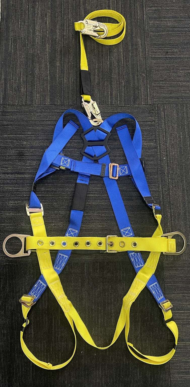Gemtor Inc Model #261L6 Harness With Hip Ds Universal Fall Safety ...