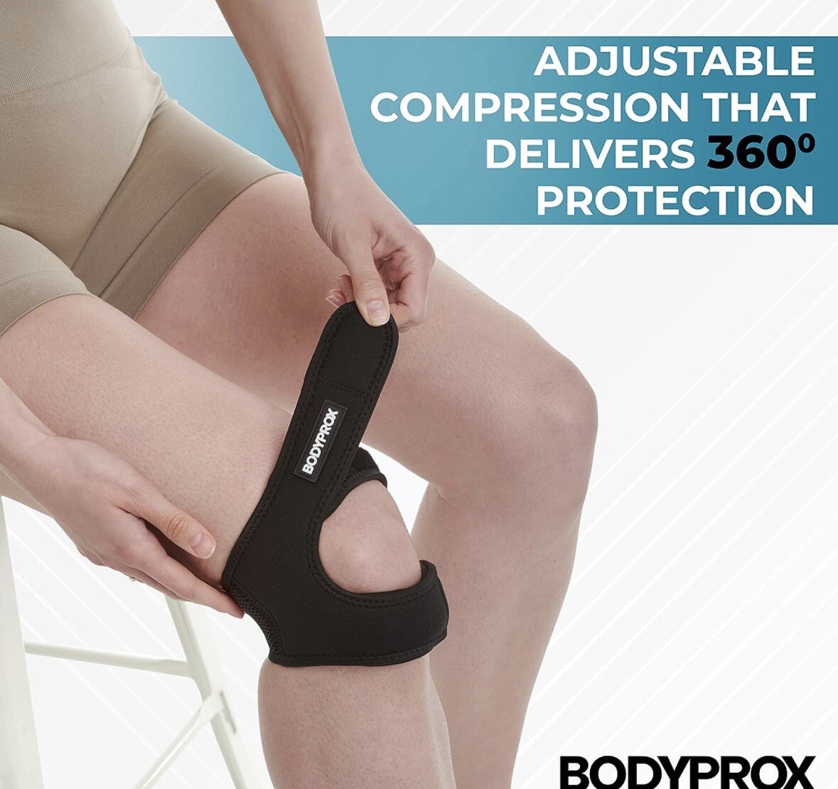 BODYPROX Knee Strap Brace Patellar Tendon Support SMALL/MEDIUM eBay