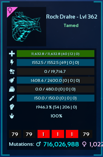 Are These Stats Good For Rock Drake? : R/ARK - Foto 3