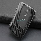Carbon Fiber Car Key Fob Cover Case Shell For Lexus ES LC LS UX LX Accessories