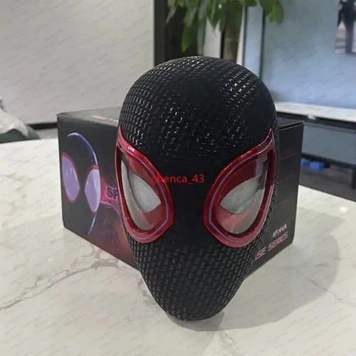 US!!! Miles Morales Spider Man Mask Moving Arachno Eyes with Remote Ring Control - Picture 11 of 23