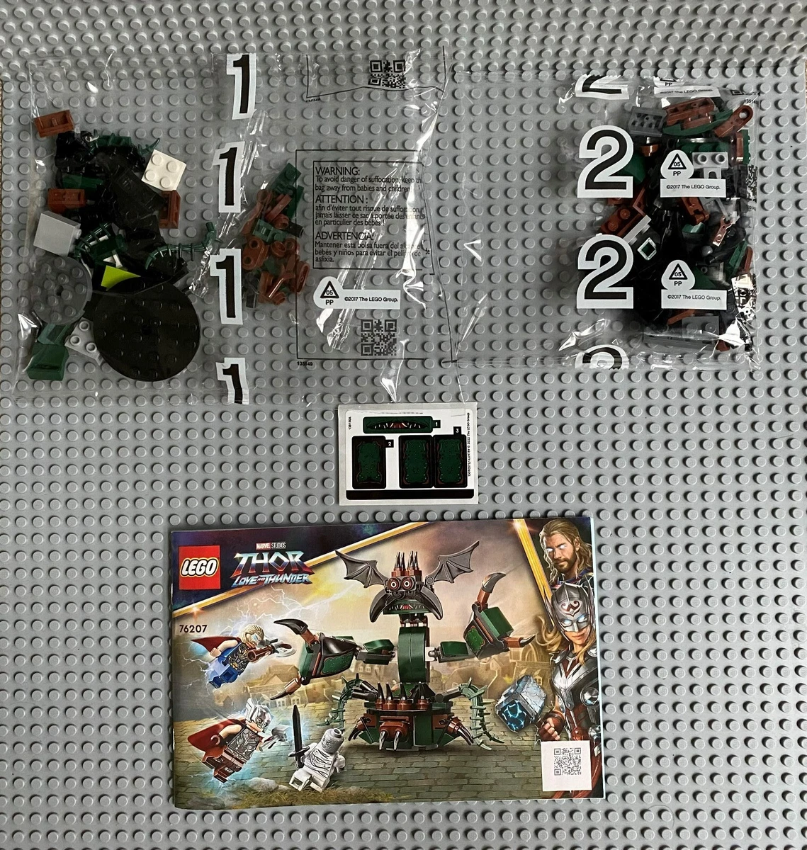 LEGO Marvel Attack on New Asgard, Thor Buildable Toy 76207