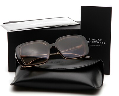 New SUNDAY SOMEWHERE LUNA SUN5015 139 CAT2 Olive Tortoise Sunglasses 56-16-140mm