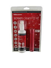NEW Screen Cleaning Kit Cleaner Spray Optical Grade Cloth Wipe Phone TV Camera