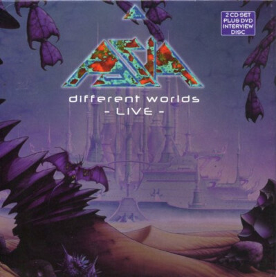 Asia  - Different Worlds Live (2xCD, Album + DVD-V, NTSC, All + Box, Comp, Ltd)
