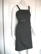 WMNS 4 SIMPLE BLACK SPAGHETTI STRAP DRESS by KENAR