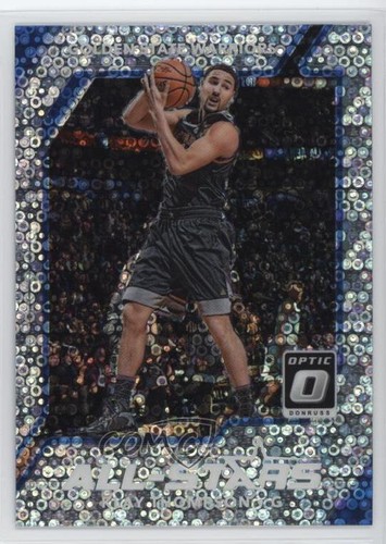 Klay Thompson [Fast Break Holo] #8 2017 Panini Donruss Optic All-Stars card