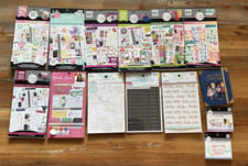 HUGE LOT 14 PC : Happy Planners Scrapbook Sticker Books Retail over 100