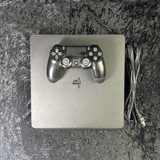 Sony PlayStation 4/PS4 Slim 1TB MODEL: CUH-2215B, Jet Black w/Controller