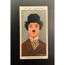 1926 John Player & Sons Charlie Chaplin Modern Times City Lights Charles Chaplin