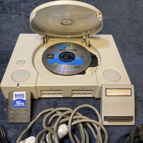 Sony PS 1 Original Console Bundle with Game Included - Tested & Working!!