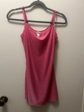 Y2K 1997 Victoria's Secret Chemise Gorgeous Pink Slip Nightgown Large