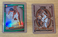 Panini 2025 WNBA Select/Prizm Saniya Rivers Connecticut Sun #9 #150 Lot(2)