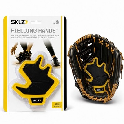 SKLZ Youth Fielding Hands Baseball/Softball Training Kids Aid - Black / Yellow