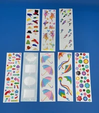 Mrs. Grossman's Stickers Buttons Signs Lightning Umbrella Hats Kites Talk Bubble