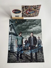 Cast signed Autogramm/Autograph 28x35cm SUPERNATURAL