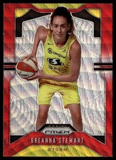 2020-21 Panini Prizm WNBA Ruby Wave Prizm Breanna Stewart Seattle Storm #70