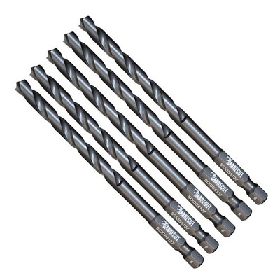 5 x 6 mm - HSS Schlagbohrkronen mit Schnellwechsel-Sechskantschaft (Bulk)