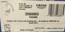 Grohe Concetto 32665DC3 Pull-Down Kitchen Faucet,Super Steel READ 