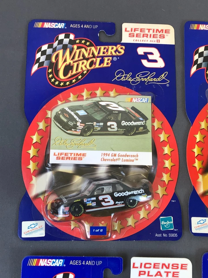 Лот из 6 литых машинок Winner's Circle 1:64 DALE EARHARDT LIFE SERIES #55835 - Изображение 2 из 4