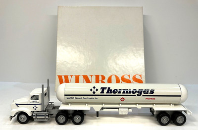 Mapco Thermogas Propane Tanker Model Winross 1/64th Scale Truck