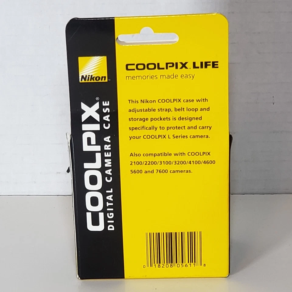 Nikon Coolpix L Series Camera Case for 2100, 2200, 3100, 4100, 4600, 5600, 7600 - Image 4 of 4