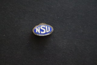 DR Anstecker NSU Neckarsulm Emallie ca. 2x1 cm