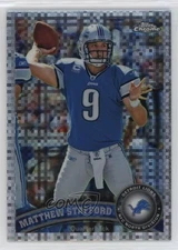 2011 Topps Chrome X-Fractor Matthew Stafford #4