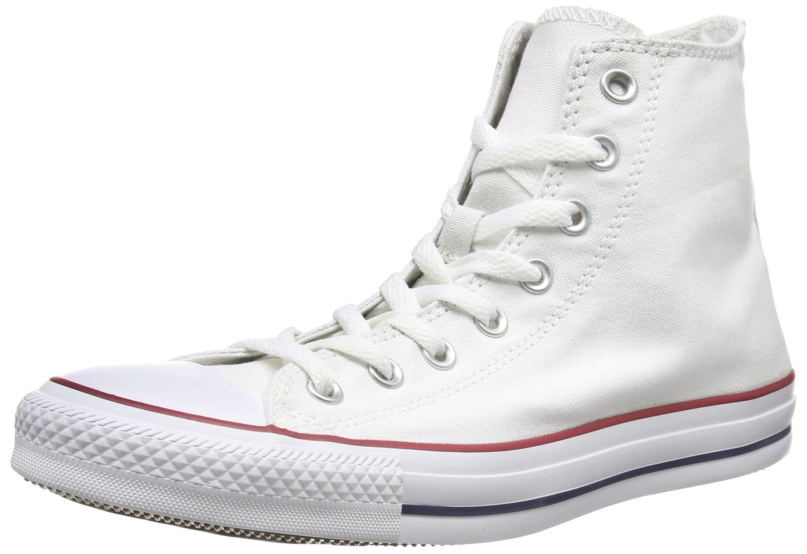 Women's High Top Chuck Taylor Sneaker with Perforated Stars Design