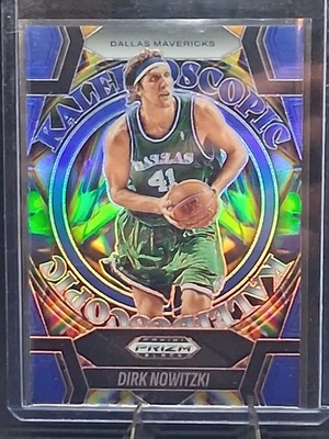 2024-25 Panini Prizm Black DIRK NOWITZKI KALEIDOSCOPIC BLUE Limited /199 - Bild 1 von 4