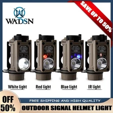 FMA Tactical Compact II IR LED Headlamp Portable Outdoor Signal Helmet Light