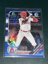 2019 Bowman Draft Chrome Erik Rivera BLUE /150
