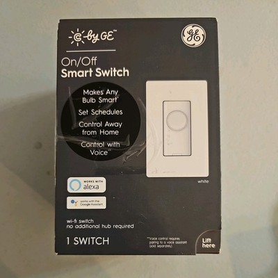 GE Smart Light Switch - White -New