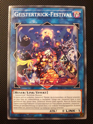 Yu-Gi-Oh! Ghost Trick Festival, BACH-EN047, Common, 1st Edition, German, NM